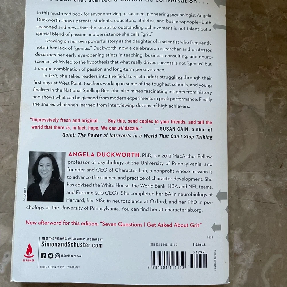 Grit The Power of Passion and Perseverance - Picture 2 of 2